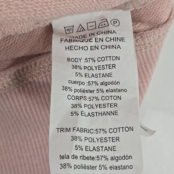 MICHAEL KORS LIGHT PINK PULLOVER HOODIE WITH A GOLD-TONE LOGO WOMENS SIZE XL EUC - Picture 9 of 16